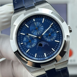 นาฬิกาข้อมือผู้ชาย Top VC 4300 ETA ระบบกลไกบางเฉียบ พร้อมปฏิทินถาวร แสดงข้างขึ้นข้างแรม สายถอดเร็ว ดีไซน์ธุรกิจ รุ่น 10 - Product Image 2