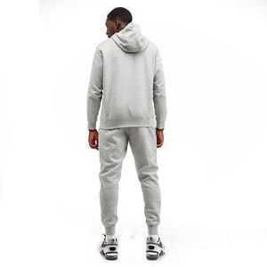 Ropa deportiva para hombre, chándal Unisex en blanco 500 GSM 100% algodón polar, sudadera de peso pesado, conjunto de pantalones de chándal con capucha para hombre - Product Image 6