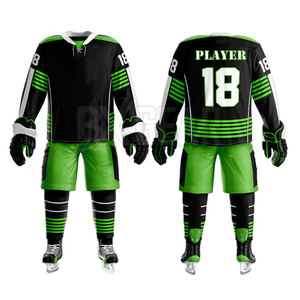 Ensemble léger d'uniformes de hockey sur glace pour hommes conçu pour vous garder au frais et à l'aise pendant les compétitions - Product Image 1