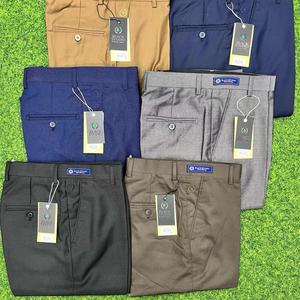 กางเกงสแล็คผู้ชายคอลเลคชั่นใหม่ปี 2025 คุณภาพสูง ผ้าคอร์ดูรอยโพลีเอสเตอร์เนื้อนุ่ม ระบายอากาศได้ดี สีและโลโก้ปรับแต่งได้ ดีที่สุด - Product Image 5