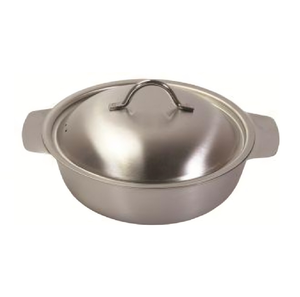 Utensilios de cocina comerciales japoneses de gran capacidad, olla caliente de acero inoxidable para cocinar sopa, olla caliente - Product Image 1