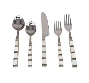Matte Finish Stainless Steel Flatware Cutlery Set Fork Knife Spoon for Hotel Home Restaurant Dining Use - Product Image 3