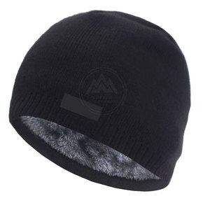 Gorros con logotipo personalizado de alta calidad al por mayor, gorros de punto teñidos lisos para invierno cálidos a la moda, gorro de algodón, estilo de impresión - Product Image 1