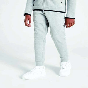 Custom Logo Boys Hooded Fleece Terry 100% Cotton Sweatsuit Wholesale Street Wear 2-Piece Set Adult 1/4 <b>Zip</b> <b>Sweatshirt</b> Jogger - Product Image 5