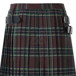 กระโปรงจีบกระโปรงไฮแลนด์แบบดั้งเดิมของผู้หญิงกระโปรงลายตาราง - Product Image 5