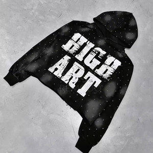 Survêtement léger et respirant à séchage rapide pour homme, orné de strass, idéal pour l'extérieur en hiver, à prix abordable - Product Image 4