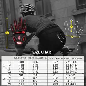 Cómodos guantes de ciclismo con almohadilla de gel para hombre, guantes de ciclismo de montaña y carretera, correa de muñeca ajustable para deportes al aire libre - Product Image 4