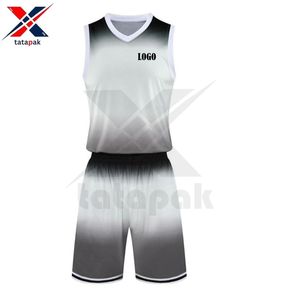 Vêtements de basket-ball en vrac Maillots d'équipe Shorts Ensembles réversibles avec marque personnalisée - Product Image 1