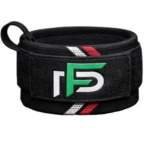 Bandes de maintien robustes pour poignets, pour entraînement en salle de sport, musculation, haltérophilie, soutien des poignets, sangle élastique à velcro, paire - Product Image 1