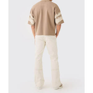 เสื้อโปโลกอล์ฟสำหรับผู้ชายพิมพ์ลายพลัสไซส์กำหนดโลโก้2025 - Product Image 2