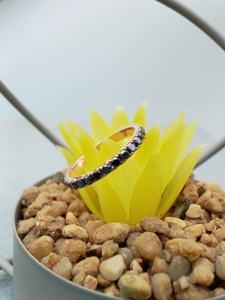 แหวนเพชร14K สีเหลือง/สีโรสโกลด์ทรงกลม2.0 CT VVS เพชรที่ปลูกในห้องแล็บแหวนหมั้นแต่งงานเครื่องประดับชั้นดี - Product Image 5