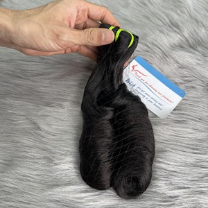 PRODUCTO CALIENTE: Romance Bouncy Spring Curls Funmi Hair Mink Extensión de cabello humano Paquetes de cabello virgen con proveedor de cierre - Product Image 5