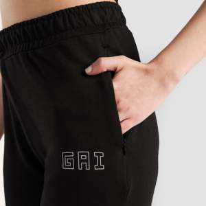 Pantalon de jogging décontracté respirant noir taille mi-haute Elevate Motion - Product Image 6