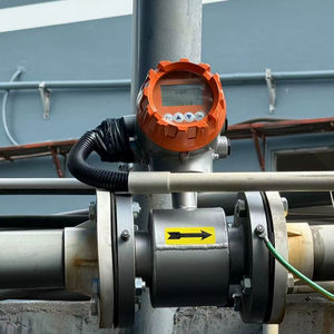 JIDE pengukur aliran elektromagnetik Harga terbaik tampilan Digital baja tahan karat 0.5% R akurasi PTFE lapisan benang minyak cair - Product Image 1