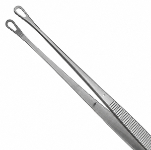 Pinzas para Tejidos de Acero Inoxidable con Puntas Dentadas, Pinzas Quirúrgicas - Product Image 3