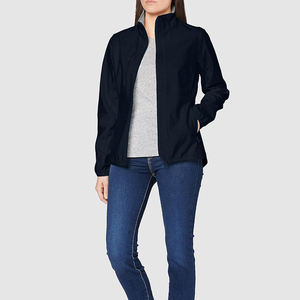 Chaqueta Softshell para mujer de la mejor calidad, cortavientos de poliéster impermeable para invierno con cierre de cremallera, característica transpirable - Product Image 5