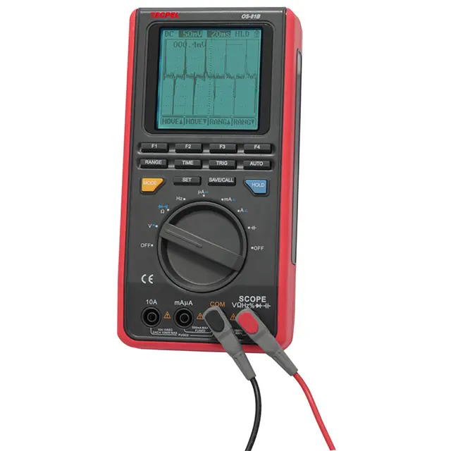 TECPEL OS-81B 8 MHz multimètre stockage numérique oscilloscope portatif