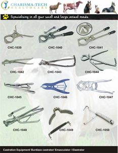 Pince à farcir en acier inoxydable de qualité supérieure, instrument vétérinaire durable, conception à forte adhérence pour une utilisation professionnelle, fiable pour les animaux - Product Image 4