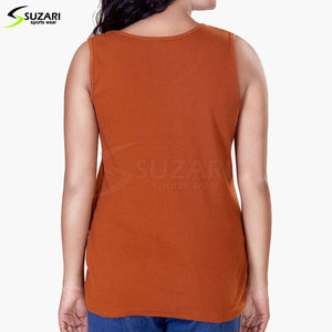 Camiseta sin mangas de secado rápido de nuevo estilo para mujer para verano, ropa deportiva informal, patrón sólido y estampado, transpirable de talla grande, precio bajo - Product Image 2
