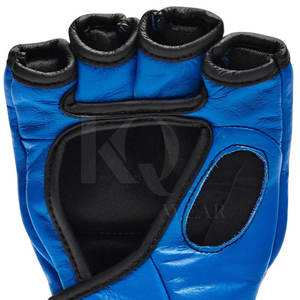 Guantes de MMA de Cuero Premium para Kickboxing y Entrenamiento con Palma Reforzada, Diseño Ligero y Correa de Muñeca Ajustable - Product Image 5