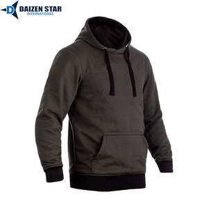 Sweat-shirt de protection pour moto d'hiver renforcé en Kevlar avec doublure en polaire unisexe résistant aux abrasions - Product Image 4