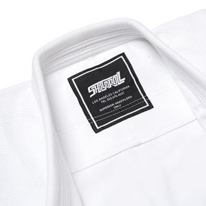Meilleur design d'uniformes de judo pour hommes coupe confortable respirant séchage rapide 100% coton kimono BJJ pour l'entraînement aux arts martiaux OEM - Product Image 5