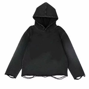 Sudadera con Capucha de Alta Calidad, 100% Algodón, Gruesa, con Logotipo Personalizado en la Parte Delantera, Corte Regular, Transpirable, para Hombre - Product Image 2