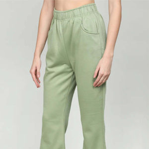 Pantalon de survêtement d'hiver pour femme, taille plus, respirant, streetwear, séchage rapide, imperméable, coupe-vent, écologique, en polaire, OEM, 2024 - Product Image 4