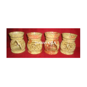 Gorgeous Hand Carved Soapstone Designed Aroma <b>Oil</b> <b>Burner</b> With Decorative Excellent Handicraft Item Home Decorative With Exporter - Product Image 1