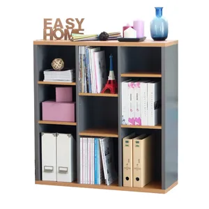 Estantería decorativa multifuncional independiente industrial de 9 cubos para sala de estar hogar Oficina - Product Image 6