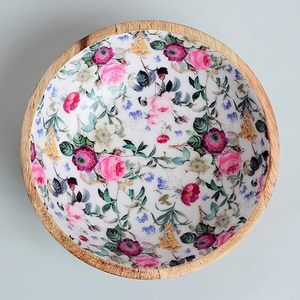Bol en bois élégant pour servir des collations, des salades, des plats décoratifs, pour hôtel et maison, à prix abordable - Product Image 5
