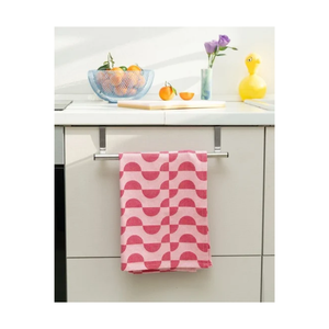 Serviettes de thé en coton 100% brodé, tissage dobby, 50x70cm, motif botanique golf, 120GSM, certifié GOTS, fabriqué en Inde, qualité supérieure, vente en gros OEM - Product Image 6