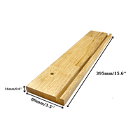 Paneles de cajón de madera maciza autoadhesivos duraderos y elegantes ajustables para soluciones de almacenamiento de cocina