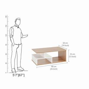 Table centrale en bois au design moderne Table à thé en bois antique pour le salon Mobilier d'intérieur Tables basses - Product Image 2