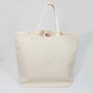 Oversized Leather <b>Canvas</b> Tote <b>Bag</b> for Women Made USA Solid Color <b>Large</b> Handbag PVC Lining Lightweight Letter for Autumn Winter - Product Image 2