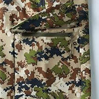 Pantalon de chasse en coton softshell personnalisé de haute qualité pour homme, style décontracté camouflage droit, fermeture à boutons