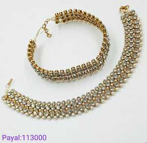 ÚLTIMO DISEÑADOR EXCLUSIVA JOYERÍA TRADICIONAL Y DE MODA TOBILLERÍA DE PAGO PARA MUJER Y NIÑA TOBILLERÍA FANCY JOYERÍA PARA MUJER - Product Image 2