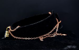 Collar con colgante de diamante cultivado en laboratorio solitario CVD HPHT para mujer, K puro de oro amarillo 14/18K, estilo bonito, regalo de boda de compromiso - Product Image 3