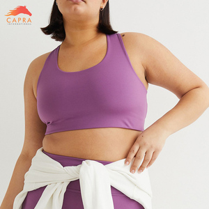 Tela de alta calidad sin anillo de acero Ropa interior de mujer Sujetador para dormir Sujetador deportivo sin costuras de alto soporte - Product Image 2