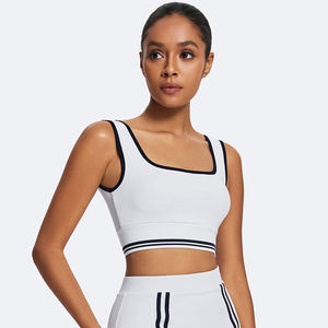 Soutien-gorge de sport léger sans couture anti-choc caractéristique de poussée tissu respirant Yoga course Fitness Gym soutien-gorge d'entraînement - Product Image 6