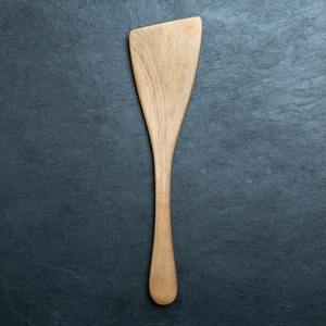 Juego de Espátulas y Cucharas de Madera de Teca Hechas a Mano, Ecológicas, de Madera de Mango, Vajilla de Cocina, Cucharas Personalizadas Hechas en India - Product Image 3