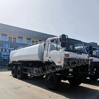 Camion-citerne à eau diesel Dongfeng 6x4 de 20 000 litres, véhicule-citerne Euro 2 à transmission manuelle