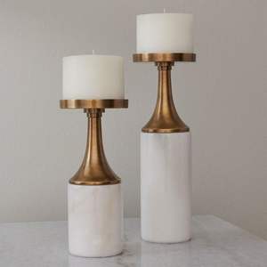 Bougie de conception personnalisée de qualité supérieure porte-bougie pour décor de Table accessoires de décoration de mariage et de maison bougeoir votif - Product Image 1