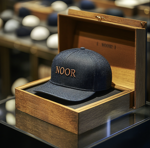 Gorra de béisbol de 6 paneles de tela de sarga clásica Premium, visera curva deportiva, logotipo de goma, patrón impreso, negocios sublimados a la moda - Product Image 1