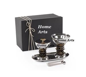 Quemador Bakhoor de incienso de acero de diseño atractivo con quemador Bakhoor de tamaño personalizado de calidad de lujo de Home Arts - Product Image 2