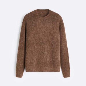 Suéter de Cachemira y Lana para Hombre, Nuevo, Transpirable, de Manga Larga, de Punto, de Secado Rápido, Antiarrugas y Antibolitas - Product Image 4