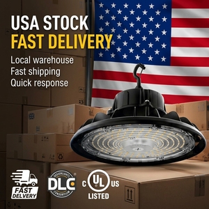 Luz LED UFO High Bay <span class=keywords><strong>para</strong></span> Almacenes Industriales, 100W-240W, con Certificación IP65 UL ETL, Múltiples Opciones de Potencia y 3 Temperaturas de Color, Disponible en EE. UU. - Product Image 5