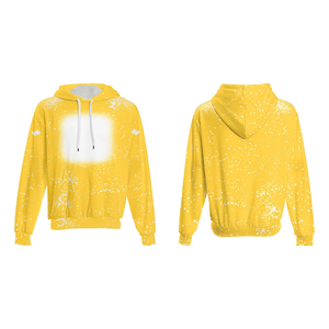 Sudaderas con capucha ecológicas de punto de algodón 100% al por mayor logotipo personalizado 500GSM jersey de peso pesado de gran tamaño con serigrafía grueso grande - Product Image 1