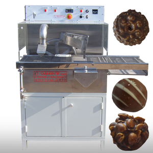 Chocolate Coating Machine Chocolate Enrobing Line Cooling Tunnel Enboring Cakes Cream Decorating Machine Europe ISO