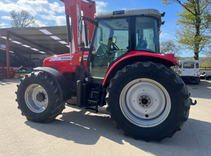MAASSEY FERGUS0N 5470 Mini Tractor 45hp Potencia nominal Diesel Combustible Crawler Drive para uso agrícola Tractor a pie usado para la venta - Product Image 5